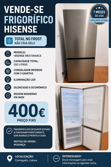 Frigorífico hisense