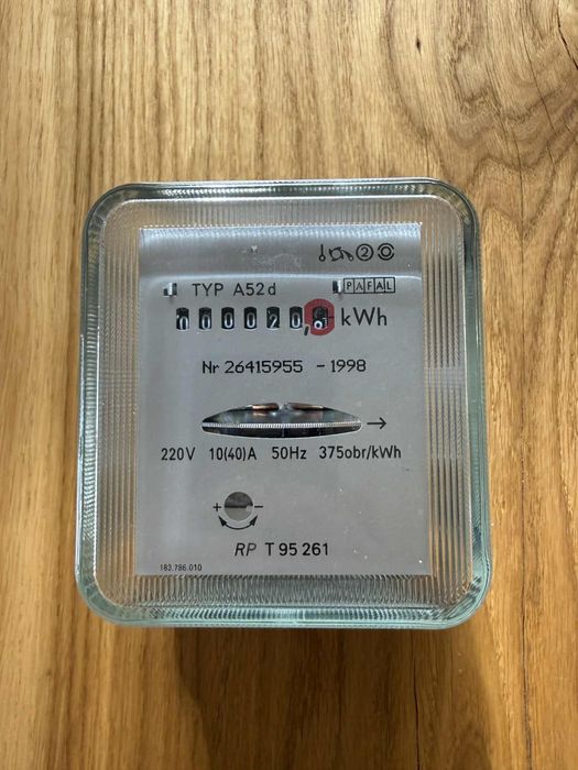 Licznik prądu jednofazowy