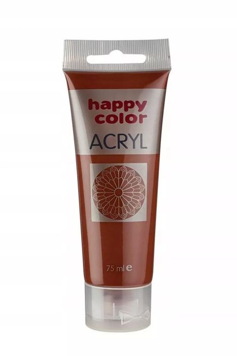 Farba akrylowa 75ml brązowa HAPPY COLOR. GDD