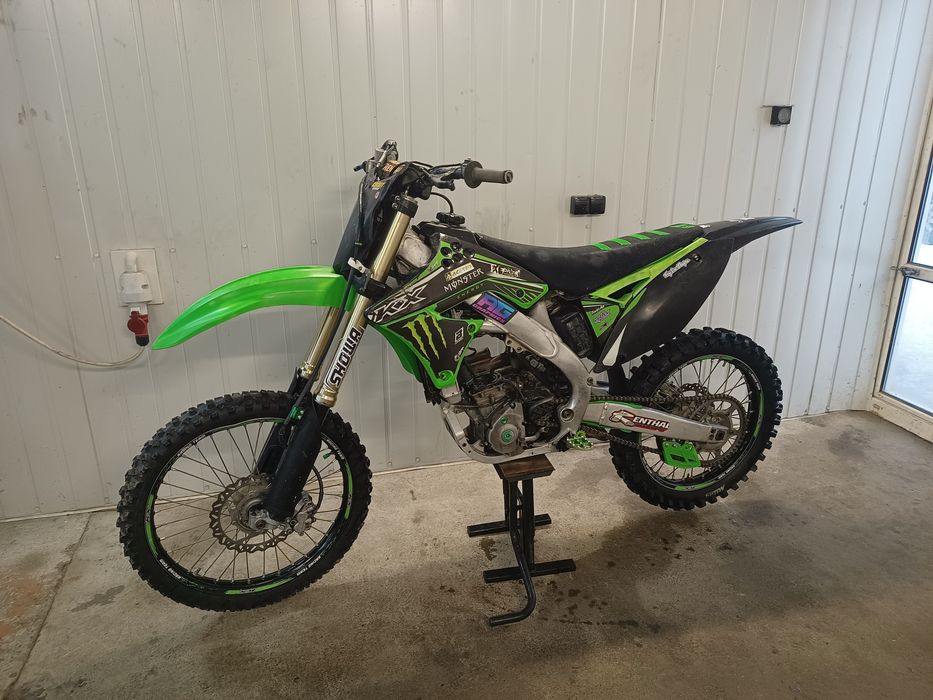 Kawasaki kxf 250 / 2012r cały na części koło plastiki lagi kartery wał