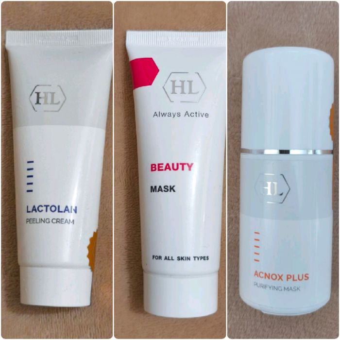 Нові маски пілінг для обличчя Holy Land