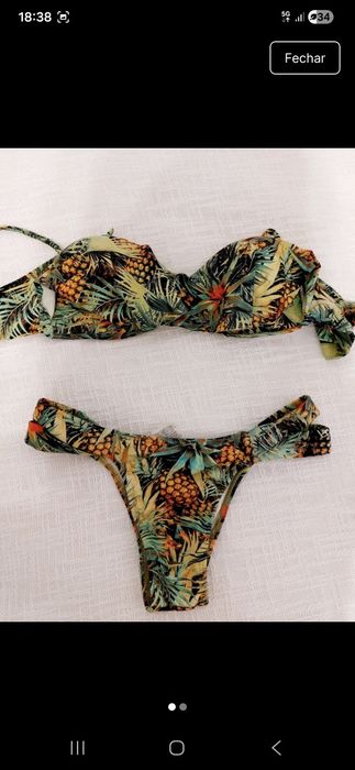 Bikini padrão ananás