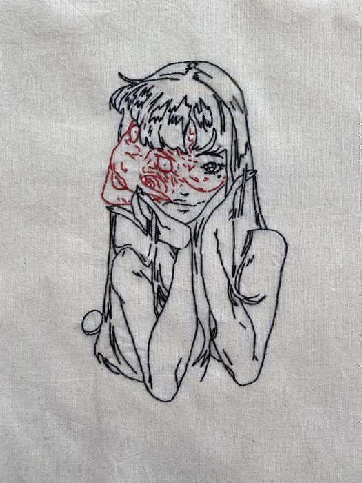 Torby lub koszulki ręcznie wyszywane