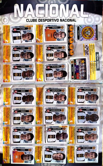 Caderneta completa fubebol 2009/10