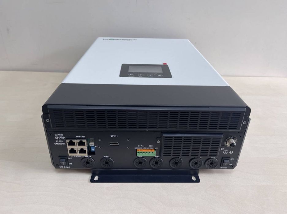 Інвертор LuxPower SNA6000 WPV гібридний, гибридный инвертор 6 кВт, дбж