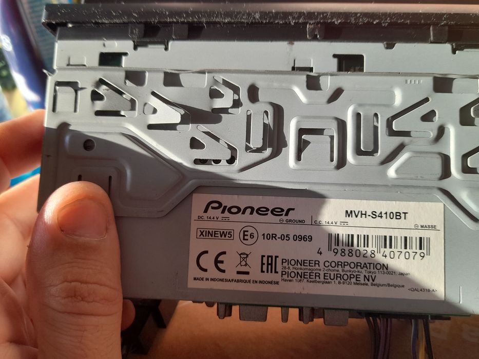 Radio com bluetooth pioneer