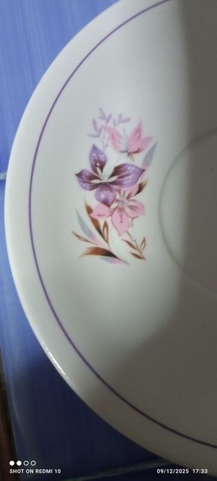 Conjunto 4 chávenas de chá ou almoçadeiras