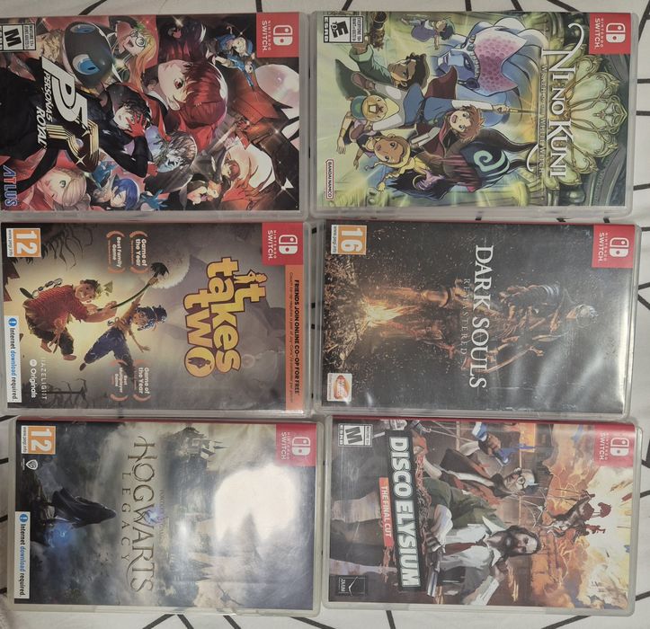 Nintendo switch ігри