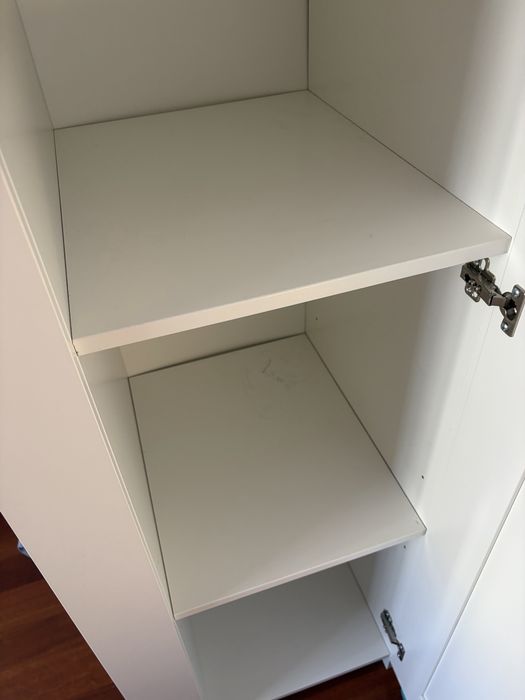 Roupeiro c/3 portas, branco, IKEA (BRIMNES)