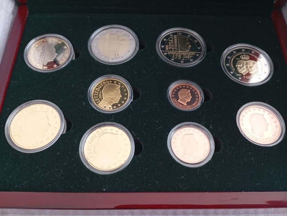 Moedas Euro Cofre Luxemburgo Set Proof 2014