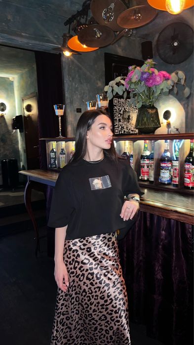 Спідниця максі  сатинова