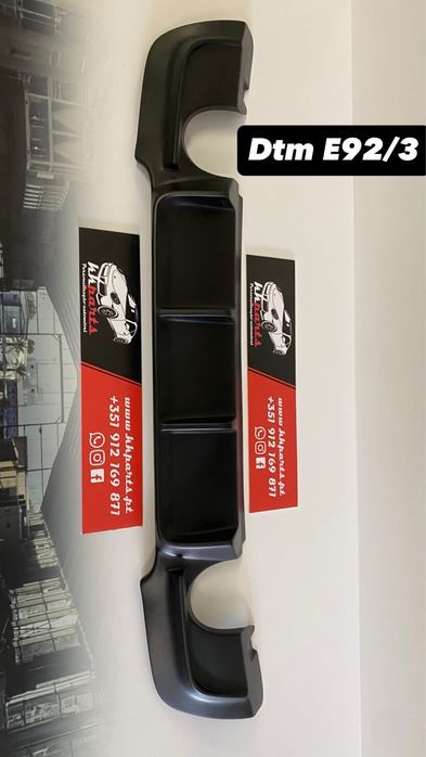 SPOILER DIFUSOR DE ESCAPE BMW SÉRIE 3 E92 E93 335 I/D DTM M PERFORMANCE AC SCHNITZER novo em caixa fabricado na Alemanha excelente qualidade  KK PARTS