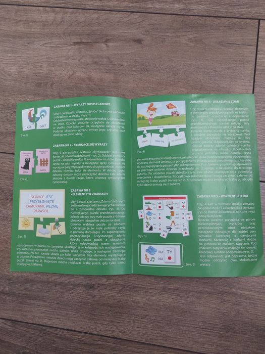 Gra edukacyjna zabawa w czytanie