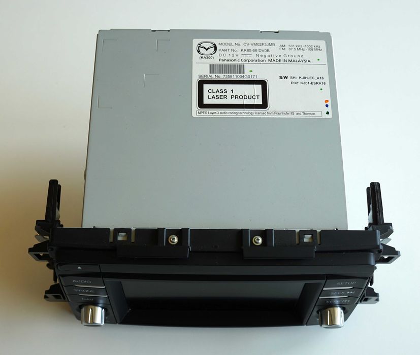Radio Multimedia Navi Mazda CX-5 Oryginalne bdb stan Ramka Panasonic