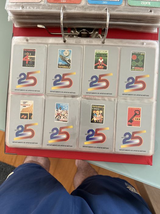 Calendarios de bolso anos 80