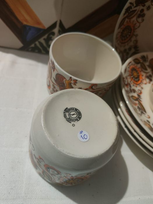 Jogo Chá Vintage - 10 peças Sacavém