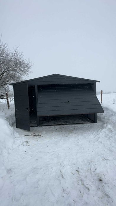 Garaże blaszane premium