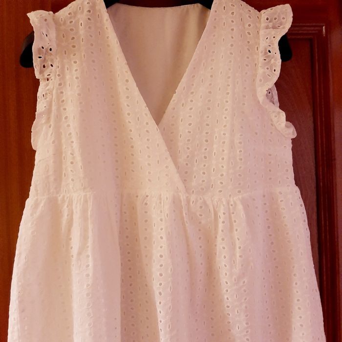 vestido branco M novo