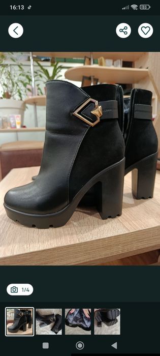 Сапоги 36-37р для девочки