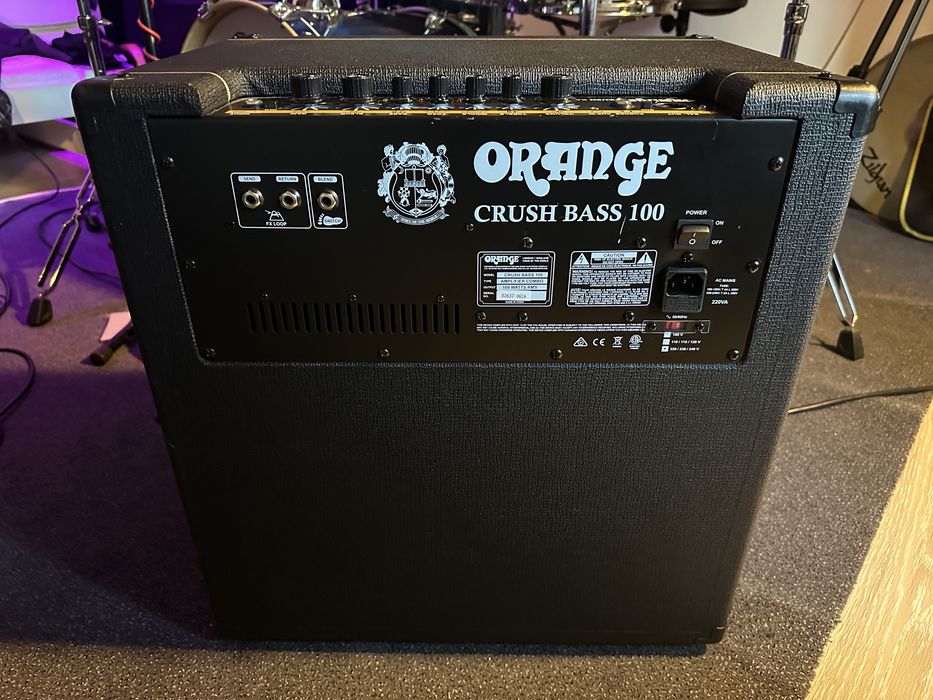 Orange Crush Bass 100 BK Combo basowe