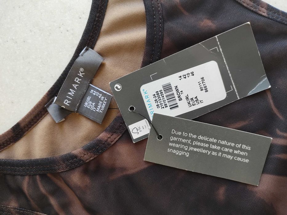 Сукня сітка з принтом Primark