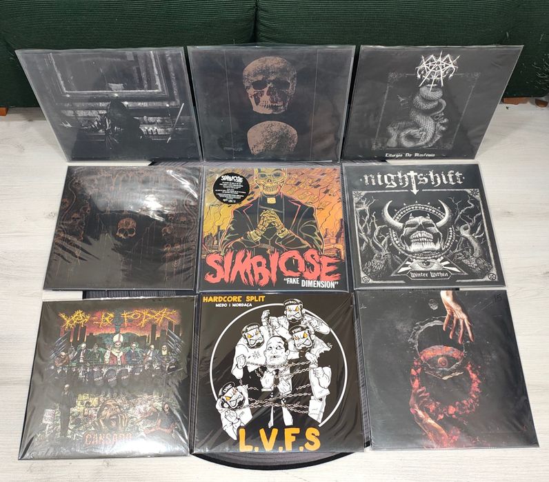 LPs nacionais de Metal novos