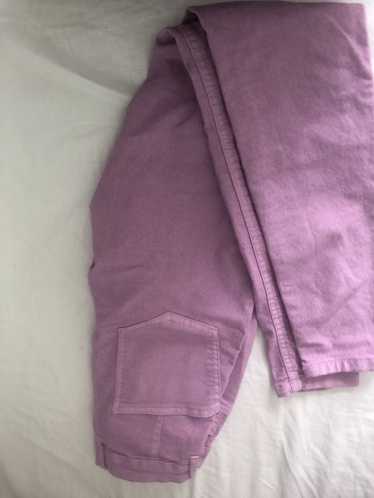 фиолетовые джинсы sansey 12-13 лет