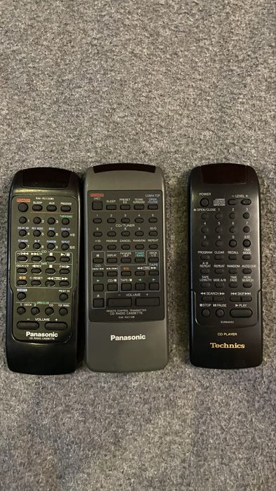 Пульт дистанційного керування Panasonic, Technics