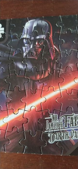 Puzzle star wars com 56 peças