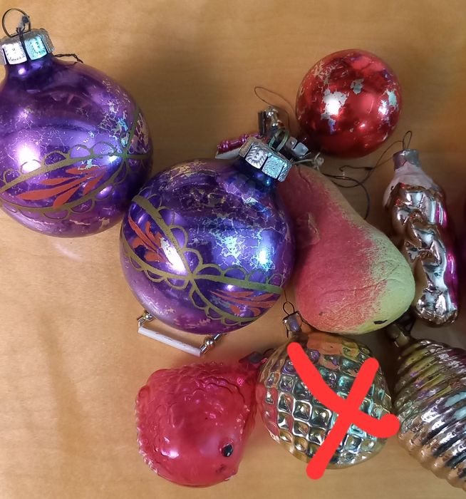 Игрушки новогодние,времен СССР