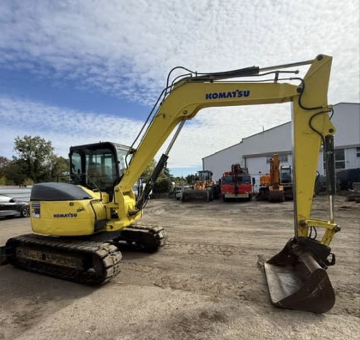 Mini giratória komatsu pc 88