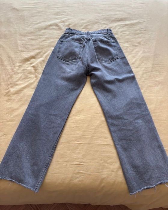 Calças cinzentas Pull&Bear