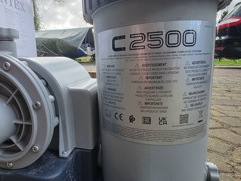 Pompa z filtrem do basenu Intex c2500