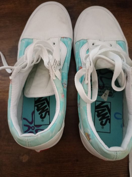 Nowe młodzieżowe trampki Vans The Walk roz 37 spongebob