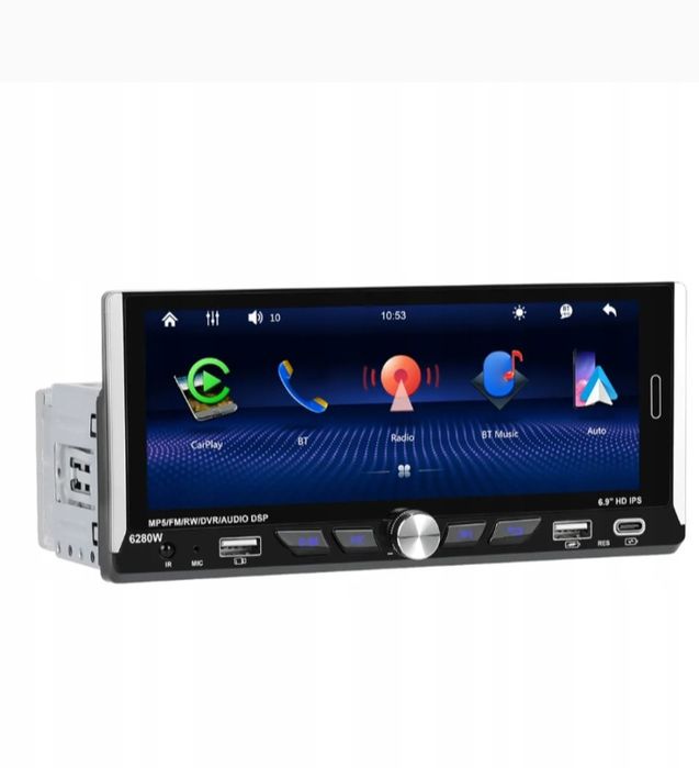 Radio samochodowe Carplay Android 6 , 9 calowy ekran dotykowy + gratis