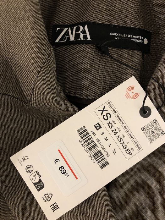 Zara casaco novo com etiqueta