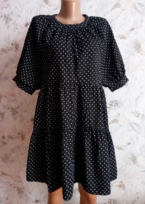 Хлопковое платье Pull&Bear р.M