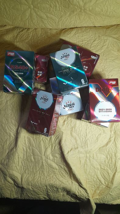 Накладки  мячі Оригінальні   dhs 3 neo Jupiter 3 asia