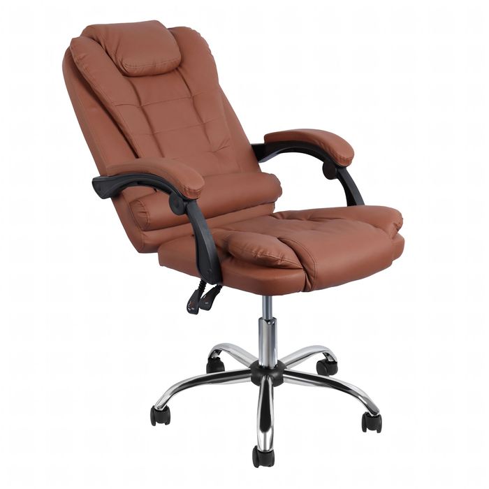 Fotel Biurowy Obrotowy Ergonomiczny Krzesło Do Biura Gabinetu Solidne