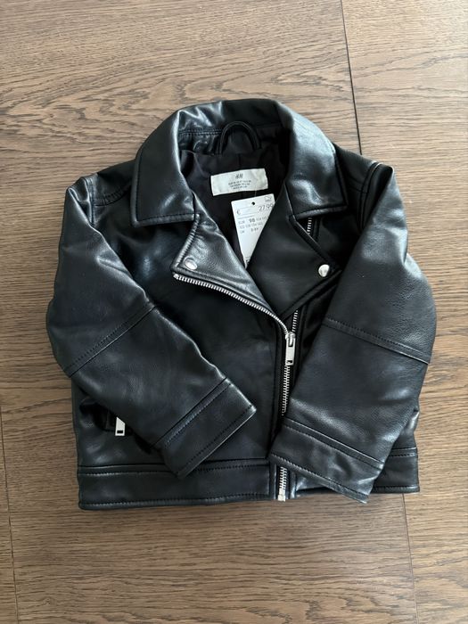 Куртка шкіряна 98 H&M