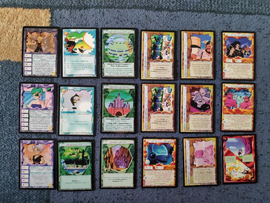 Dragon Ball Ani-Mayhem Cards