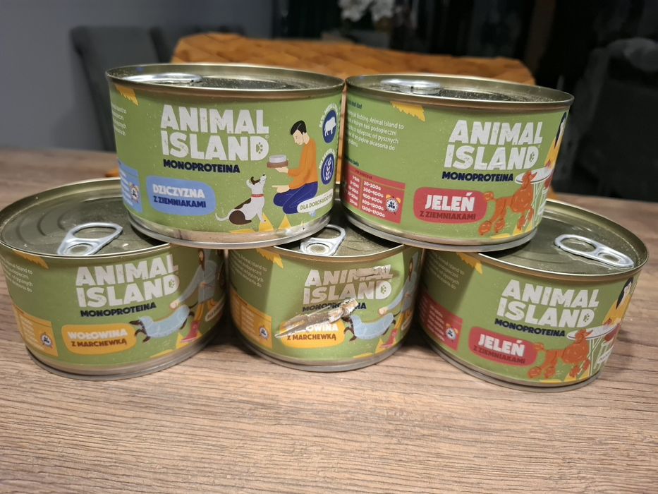 Animal Island karma dla psa.