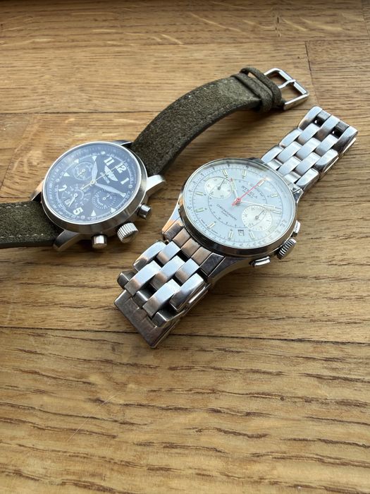 Zegarki: chronograf Strela  chronograf i Poljot Aviator