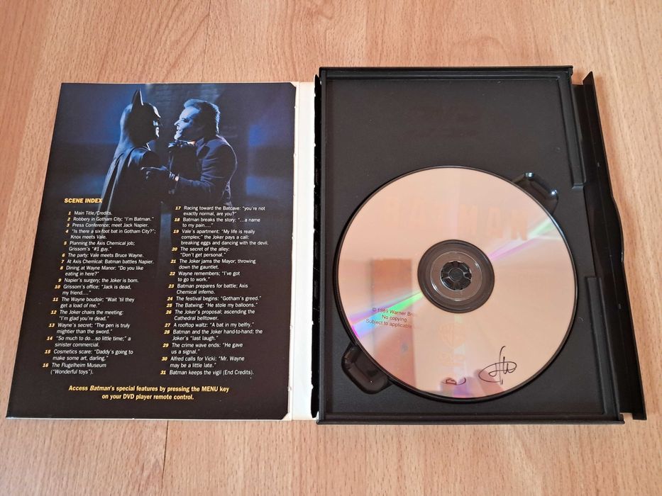 BATMAN / POWRÓT BATMANA 2 x DVD Snapper napisy PL stan dobry