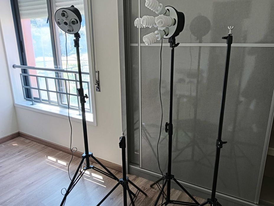 Set de fotografia completo