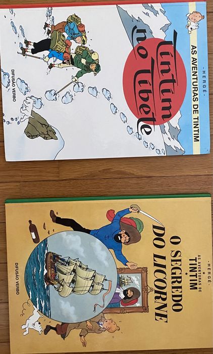 10 Livros das “Aventuras de Tim Tim”