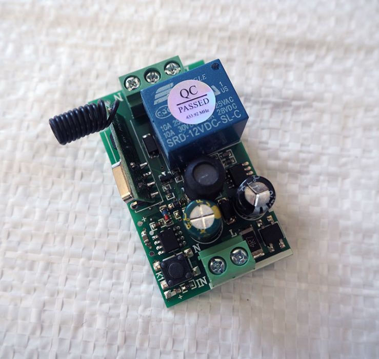 радиовыключатель радио реле беспроводной выключатель ДУ 1кан 220В 220В