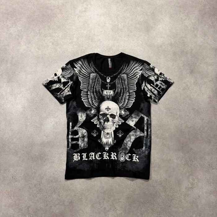 Koszulka Skull Printed T-Shirt Swag Coquette Alt Y2K Swag Trendy