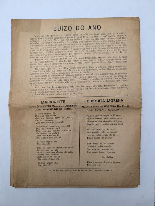 Borda D'Água 1968