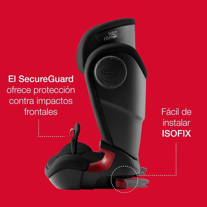 Cadeira Auto Britax Römer KIDFIX II XP SICT (15-36 kg / Grupo 2/3) + ISOFIX
